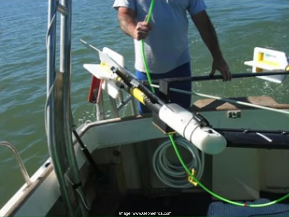 Magnetometro marino G-882 Geometrics: oggi a noleggio in Italia